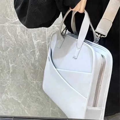 White Laptop Bag